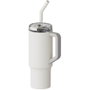 Xiaomi Straw Mug Térmico con Pajita, Modelo XMXGB01PL, Color Blanco, Capacidad 1 Litro (1000ml), Ideal para Bebidas Frías y Calientes, Ref. BHR9540GL